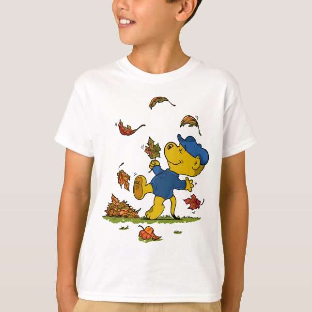 Ferald Amongst The Autumn Leaves T-Shirt (Front)