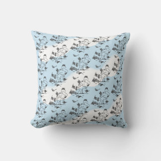 Ferald Amongst The Autumn Leaves Throw Pillow