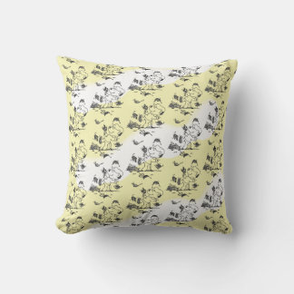 Ferald Amongst The Autumn Leaves Throw Pillow
