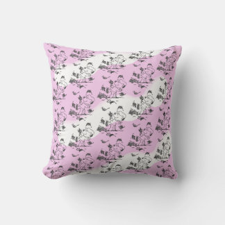 Ferald Amongst The Autumn Leaves Throw Pillow