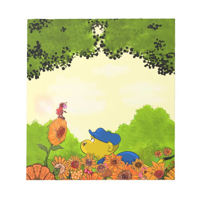 Ferald and Mizz Ladybug Notepad (Front)