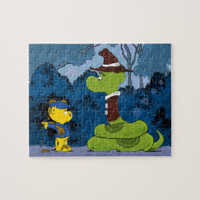 Ferald and Mr. Wiggly Jigsaw Puzzle (Horizontal)