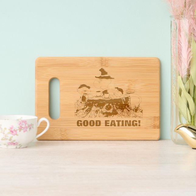 Ferald and Pals Engraved Cutting Board (Upright)