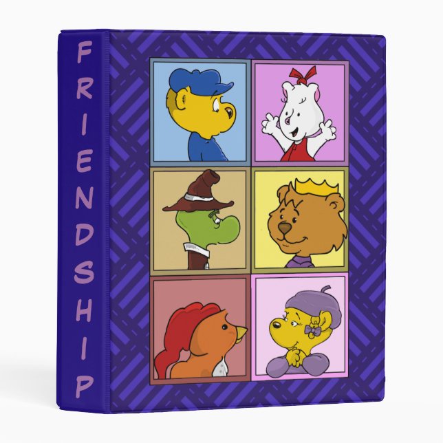 Ferald and Pals Mini Binder (Front/Spine)