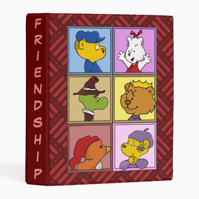Ferald and Pals Mini Binder (Front/Spine)