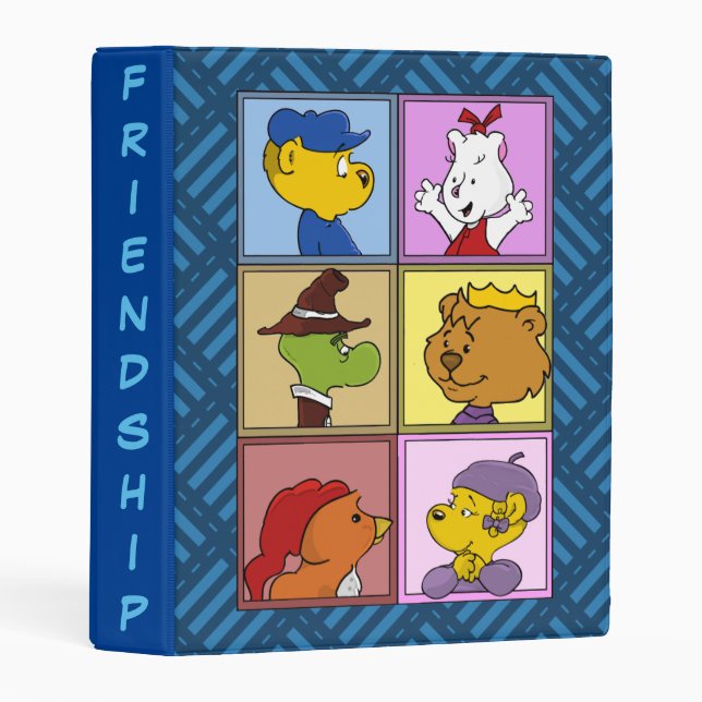 Ferald and Pals Mini Binder (Front/Spine)