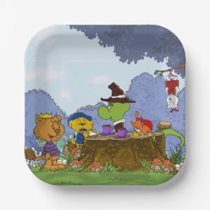 Ferald and Pals Paper Plates
