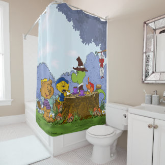Ferald and Pals Shower Curtain
