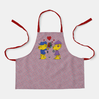 Ferald and Sahsha Ferret  Apron