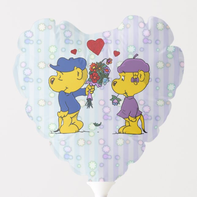 Ferald and Sahsha Ferret Balloon (Front)