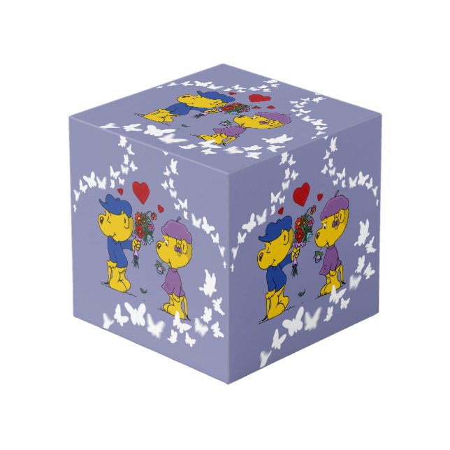 Ferald and Sahsha Ferret Cube (Front Angled)