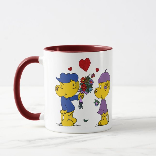 Ferald and Sahsha Ferret Mug (Left)