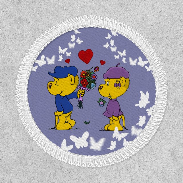 Ferald and Sahsha Ferret Patch (Front)