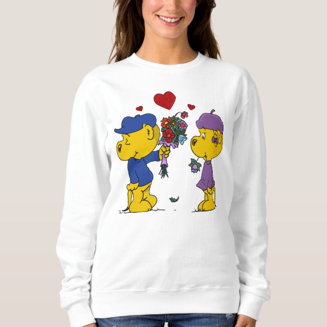 Ferald and Sahsha Ferret Sweatshirt (Front)