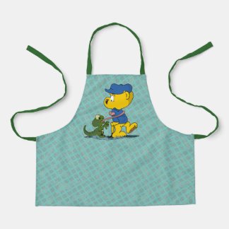 Ferald and The Baby Lizard  Apron