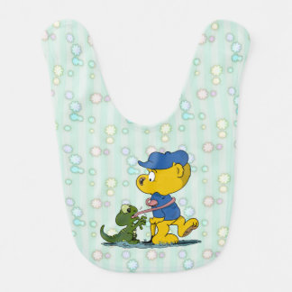 Ferald and The Baby Lizard Bib