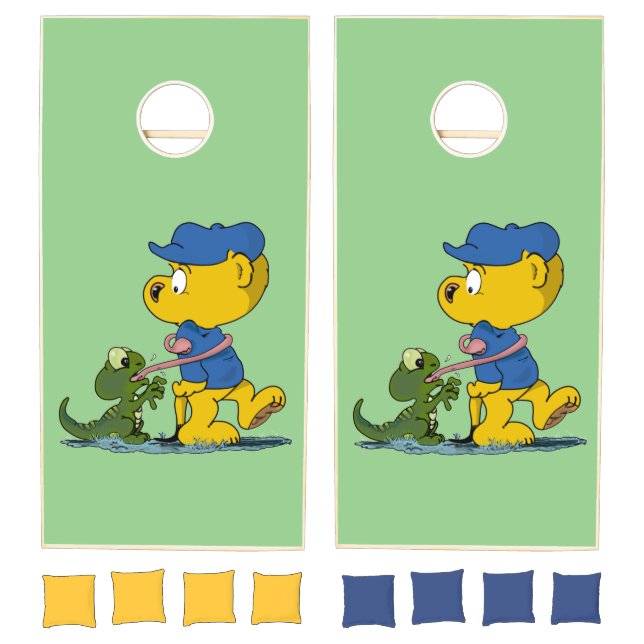 Ferald and the Baby Lizard Cornhole Set (Set)