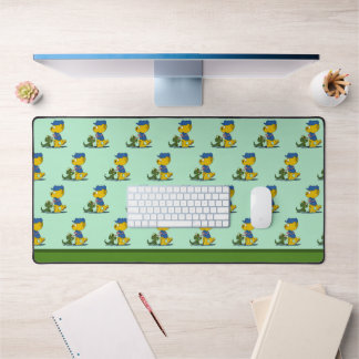 Ferald and the Baby Lizard | Kids Desk Mat