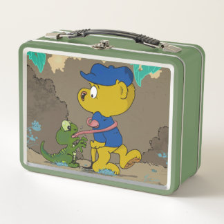 Ferald and The Baby Lizard Metal Lunch Box
