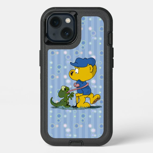 Ferald and The Baby Lizard   Otterbox iPhone Case (Back)