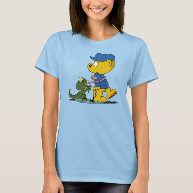 Ferald and The Baby Lizard T-Shirt (Front)