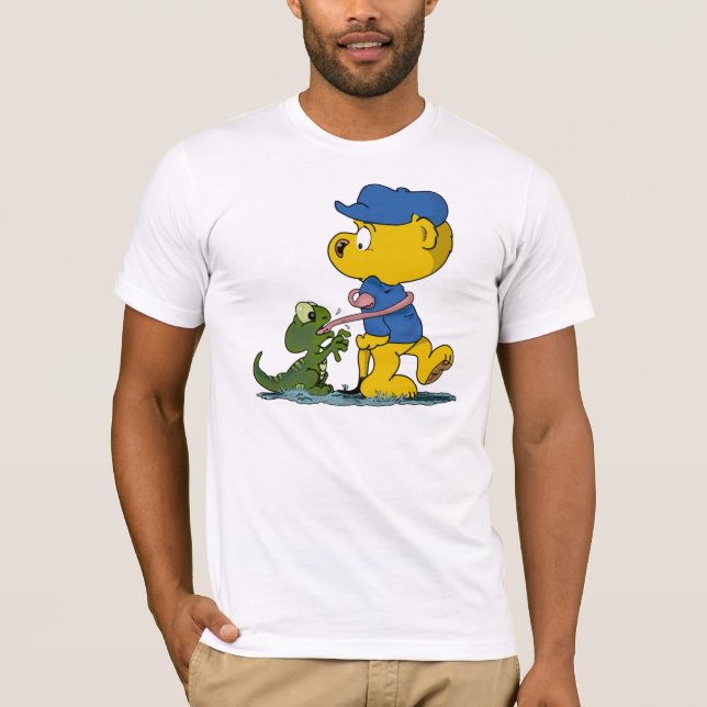 Ferald and The Baby Lizard T-Shirt (Front)
