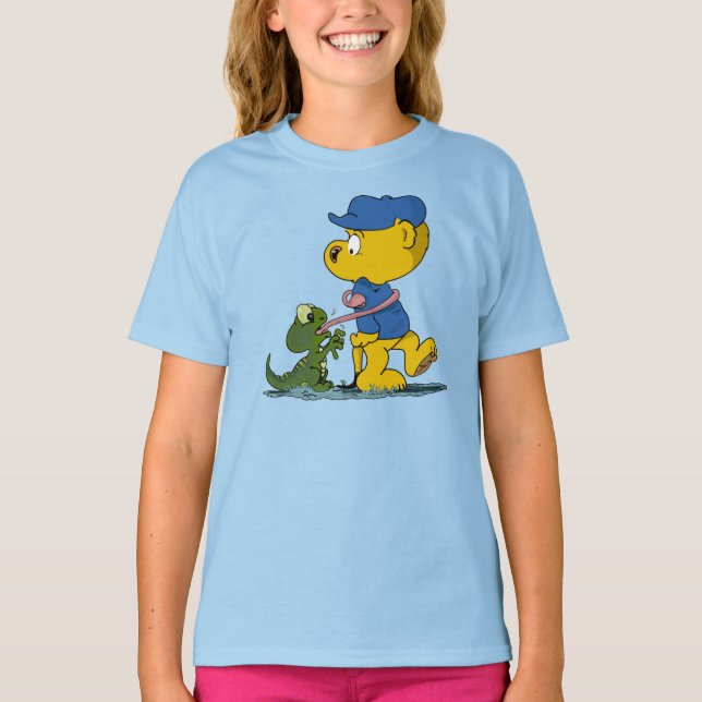 Ferald and The Baby Lizard T-Shirt (Front)