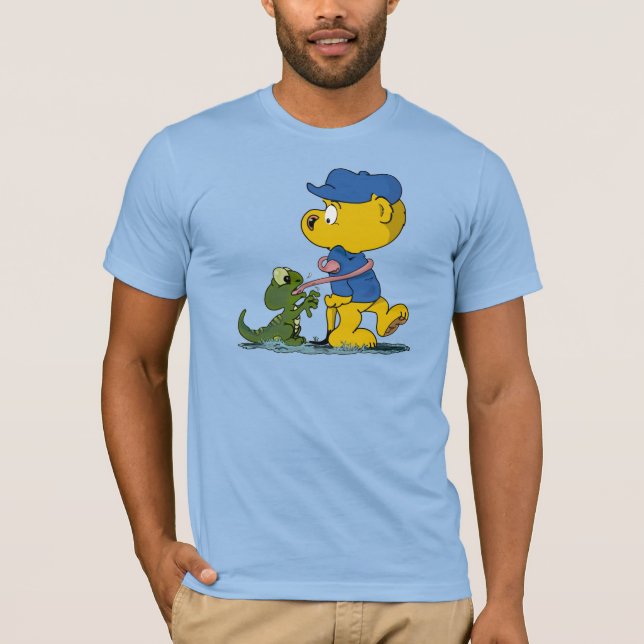 Ferald and The Baby Lizard   T-Shirt (Front)