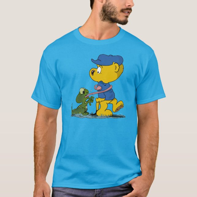 Ferald and The Baby Lizard T-Shirt (Front)