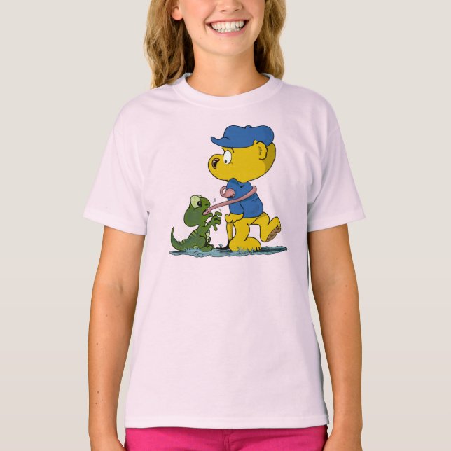 Ferald and The Baby Lizard T-Shirt (Front)
