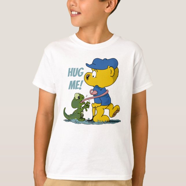 Ferald and The Baby Lizard   T-Shirt (Front)