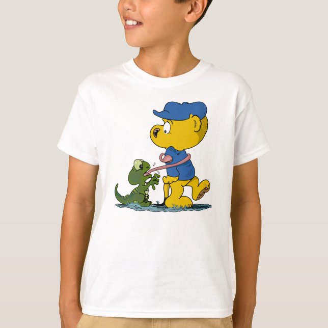 Ferald and the Baby Lizard T-shirts (Front)