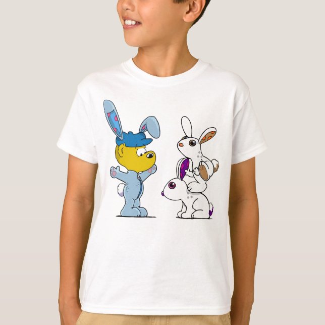 Ferald and The Bunniez T-Shirt (Front)