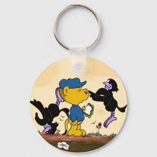 Ferald and The Pesky Crows Keychain
