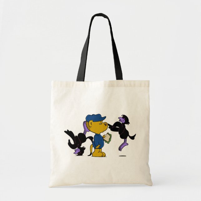 Ferald and The Pesky Crows Tote Bag (Front)