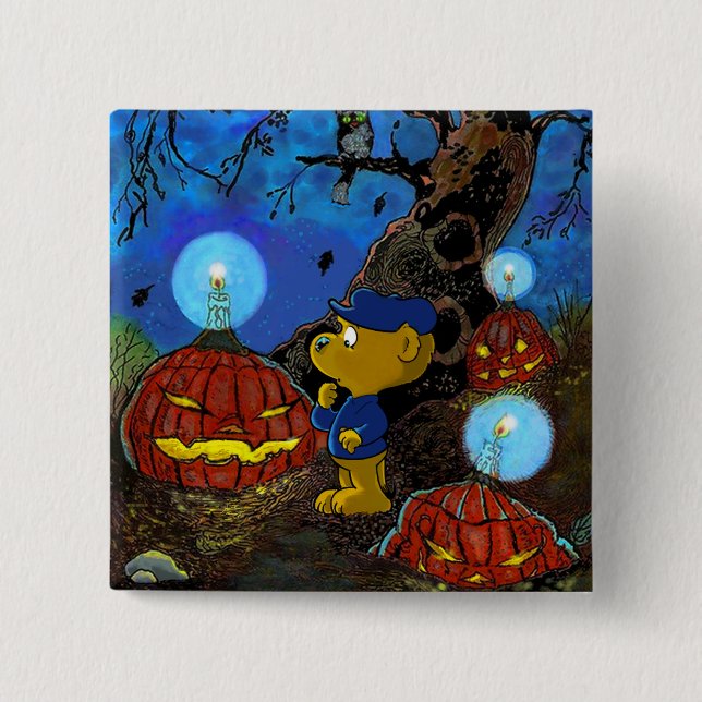 Ferald and The Rotten Pumpkins Button (Front)