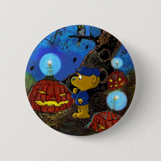 Ferald and The Rotten Pumpkins Button (Front)