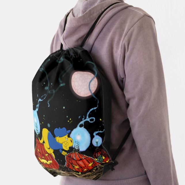 Ferald and The Rotten Pumpkins Drawstring Bag (Insitu)