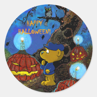 Ferald and The Rotten Pumpkins | Halloween Classic Round Sticker