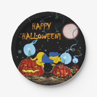 Ferald and The Rotten Pumpkins | Halloween Party Paper Plates