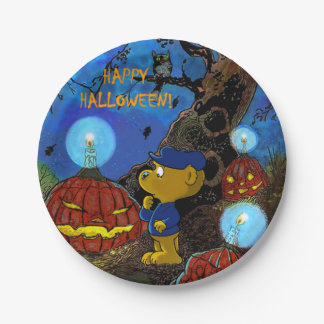 Ferald and The Rotten Pumpkins | Halloween Party Paper Plates