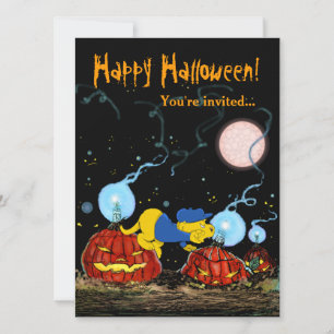 Ferald and The Rotten Pumpkins Invitation