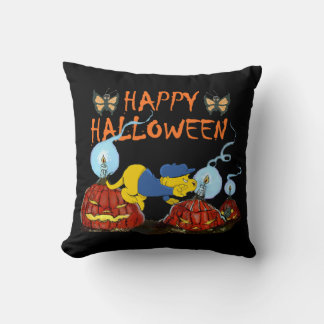 Ferald and The Rotten Pumpkins Throw Pillow