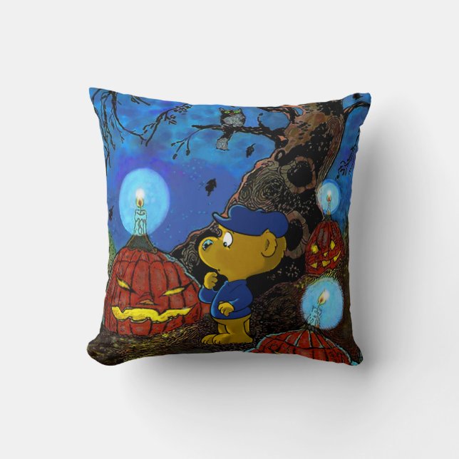 Ferald and The Rotten Pumpkins | Throw Pillow (Front)