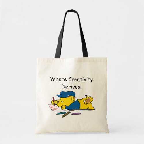 Ferald Being Creative Tote Bag