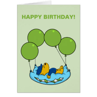 Ferald | Birthday Balloon Card