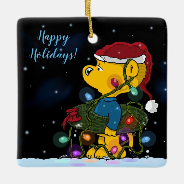 Ferald Ceramic Ornament (Front)