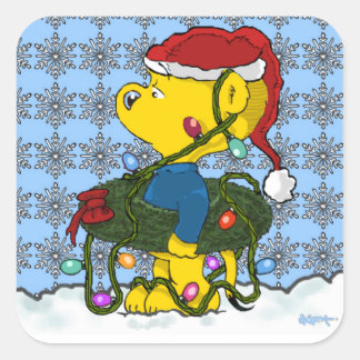 Ferald | Christmas Square Sticker