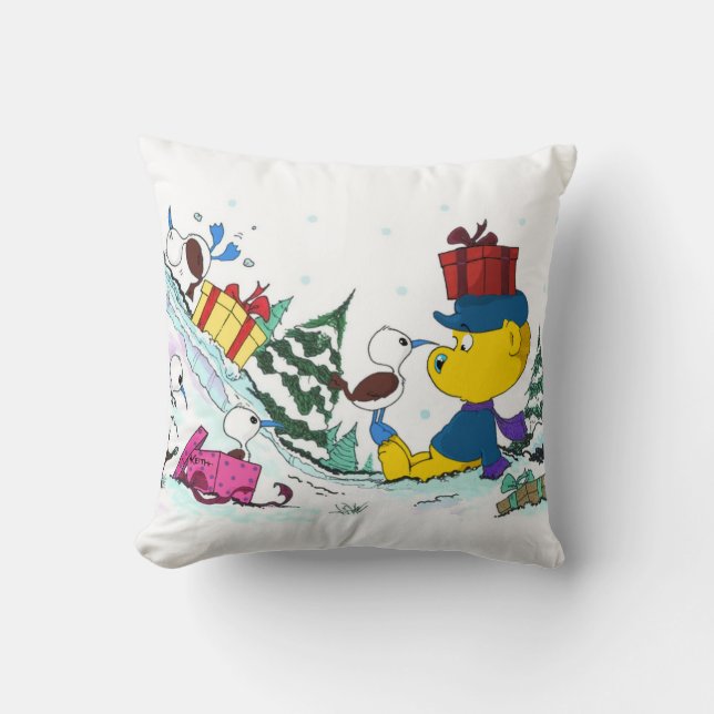 Ferald | Christmas Throw Pillow (Front)