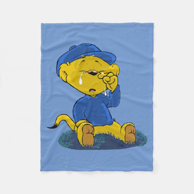 Ferald Crying Fleece Blanket (Front)